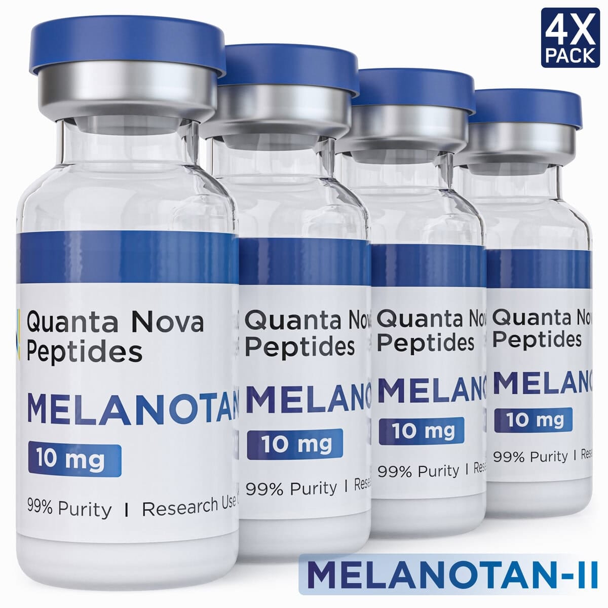 Melanotan-ll | 10mg | 4 Pack | Lyophilized powder | USA Made