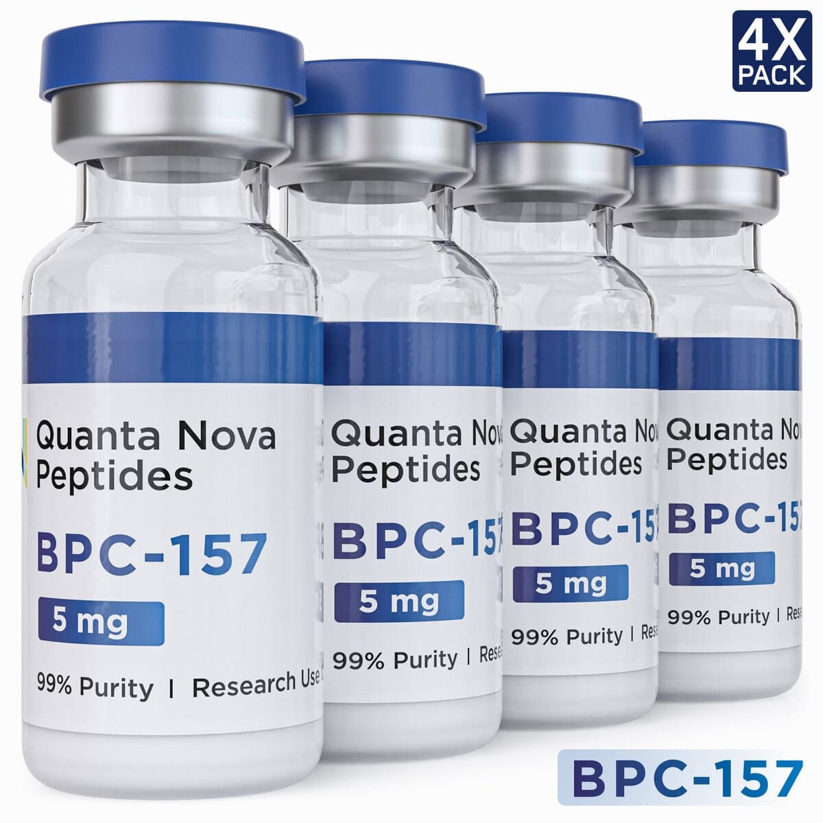 BPC-157 | 5 mg | 4 Pack | Lyophilized Powder | Made In USA